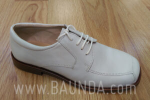 Zapatos de cordones marfil para comunión Baunda Z1853