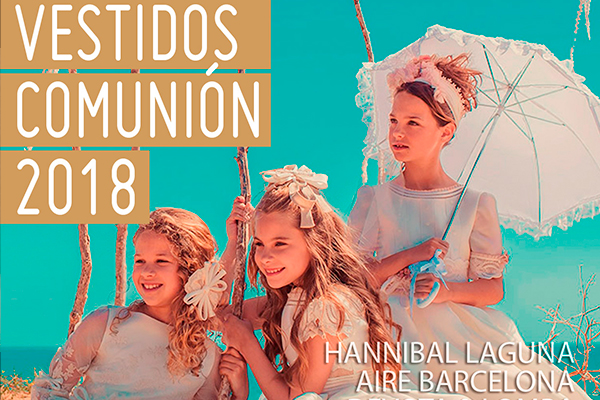 Catálogo vestidos de comunión 2018 en Baunda Madrid y tienda online